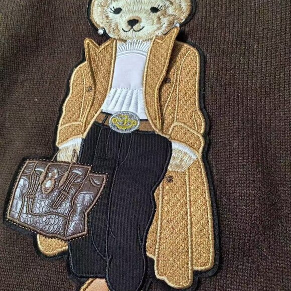 Polo Ralph Lauren Colorful Polo Wool Knit Sweater - Picture 5 of 5